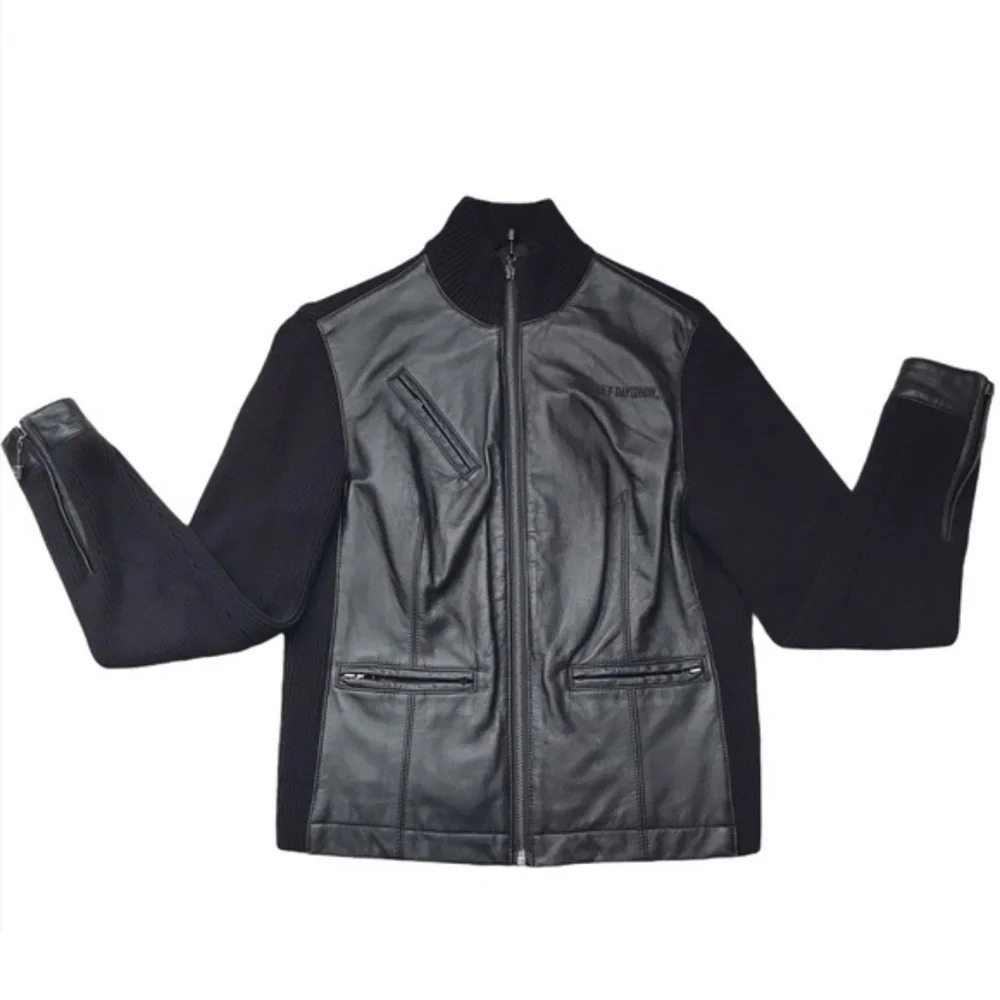 Harley Davidson Leather Jacket Black